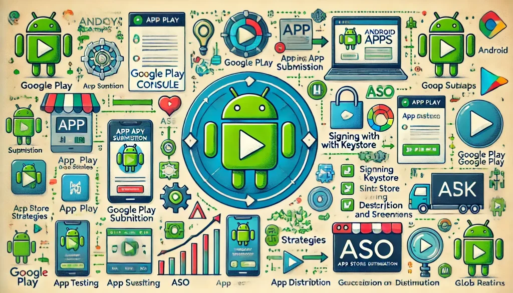 نشر تطبيقات أندرويد على متجر جوجل بلاي